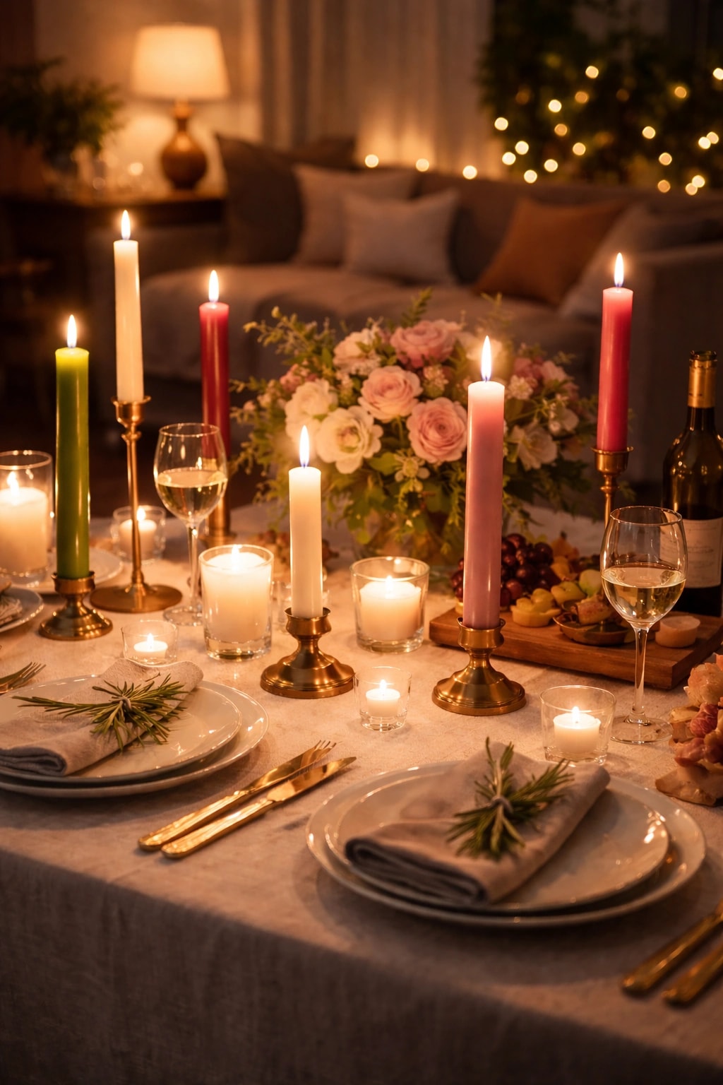 Beautiful handcrafted candles